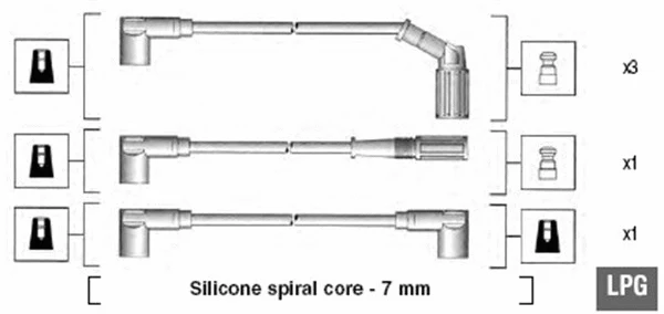 Ignition Cable Kit (941105240647)