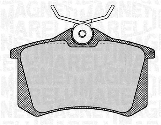 Brake Pad Set, disc brake (363916060144)