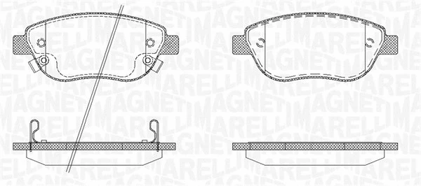Brake Pad Set, disc brake (363916060562)