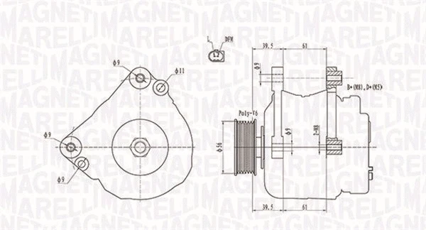 Alternator (063731818010)