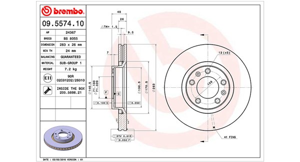 Brake Disc (360406018200)