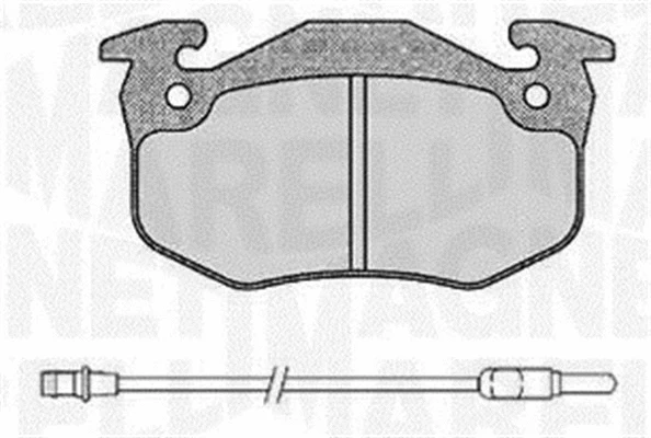 Brake Pad Set, disc brake (363916060378)