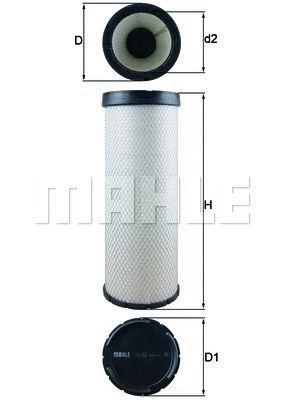 Secondary Air Filter (154766289860)