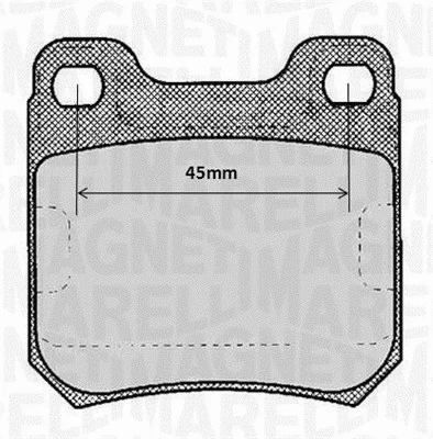 Brake Pad Set, disc brake (363916060368)
