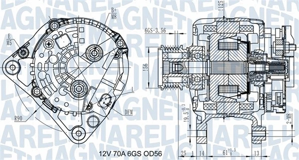 Alternator (063731502010)