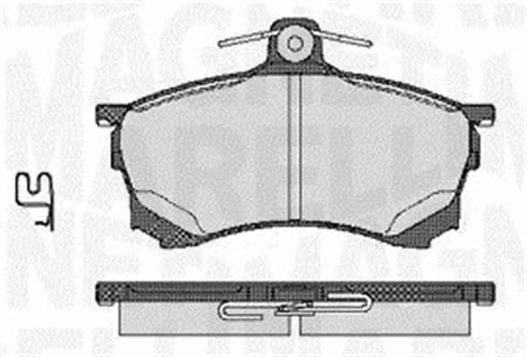 Brake Pad Set, disc brake (363916060520)