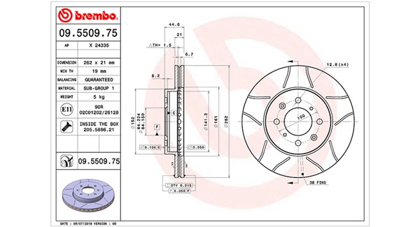 Brake Disc (360406027705)