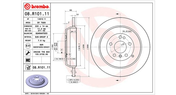 Brake Disc (360406062101)