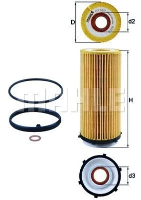 Oil Filter (154703866650)
