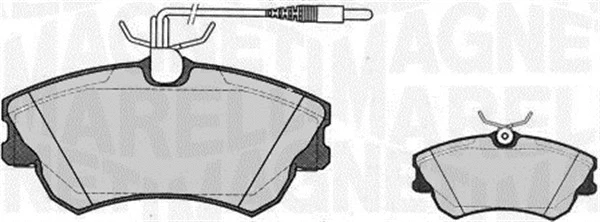 Brake Pad Set, disc brake (363916060816)