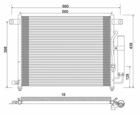 Condenser, air conditioning (359003220340)