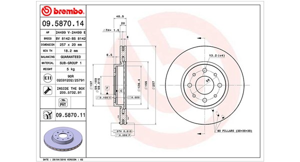 Brake Disc (360406021900)
