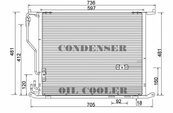 Condenser, air conditioning (359003221040)