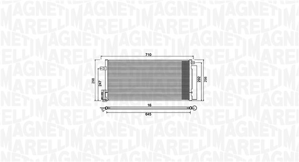 Condenser, air conditioning (350203882000)