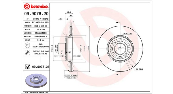 Brake Disc (360406121800)