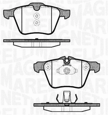 Brake Pad Set, disc brake (363916060824)