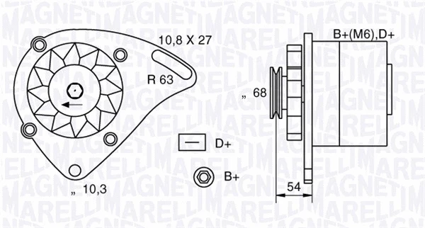 Alternator (063321165010)