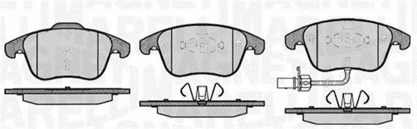 Brake Pad Set, disc brake (363916060139)