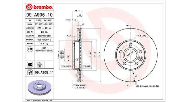 Brake Disc (360406107100)