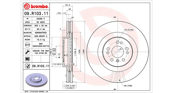 Brake Disc (360406064101)