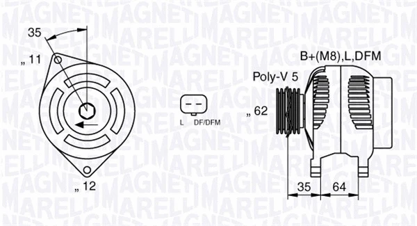 Alternator (063377015010)