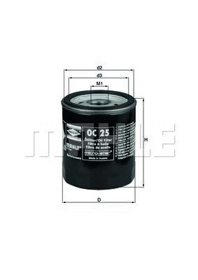 Oil Filter (154076407250)
