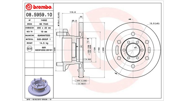 Brake Disc (360406022800)