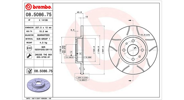 Brake Disc (360406021805)