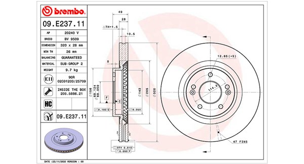Brake Disc (360406174101)