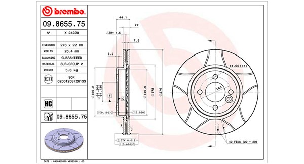 Brake Disc (360406017405)