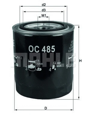 Oil Filter (154068865920)