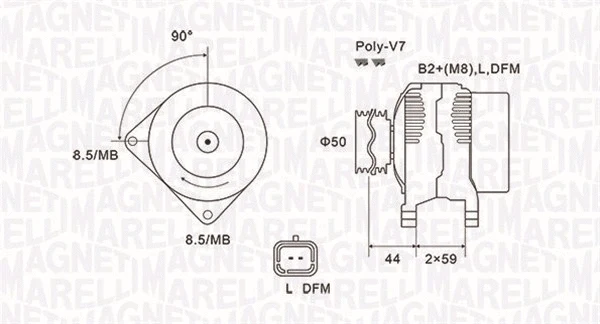 Alternator (063731827010)