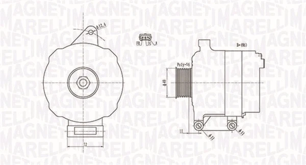 Alternator (063731780010)