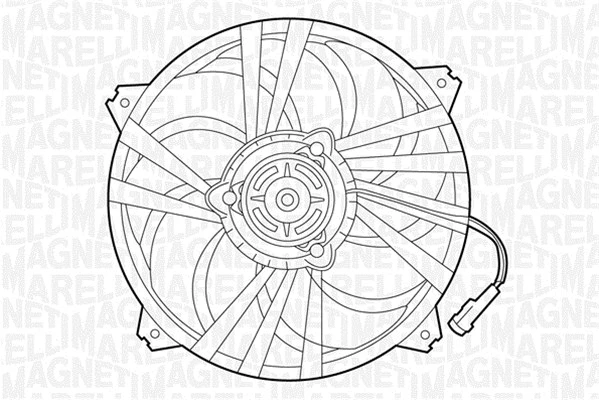 Fan, engine cooling (069422292010)