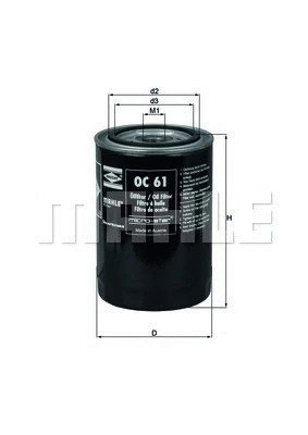 Oil Filter (154076402460)