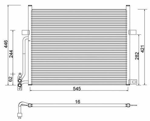 Condenser, air conditioning (359003220210)