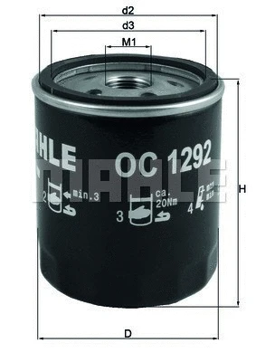 Oil Filter (154072402008)