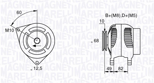 Alternator (063533155000)