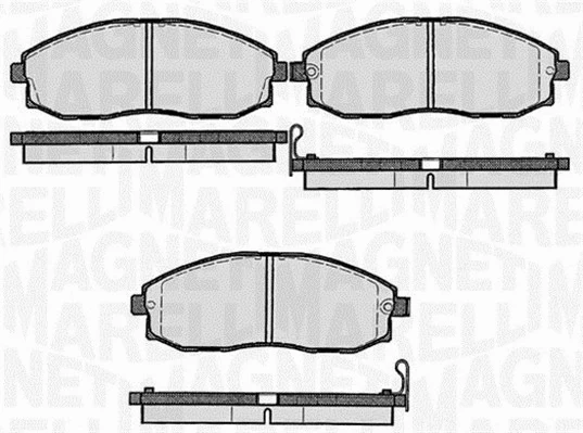 Brake Pad Set, disc brake (363916060279)