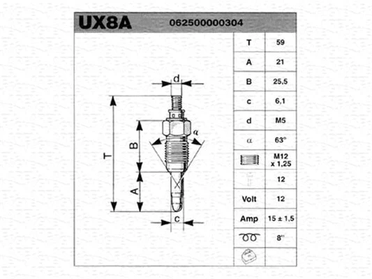 Glow Plug (062500000304)