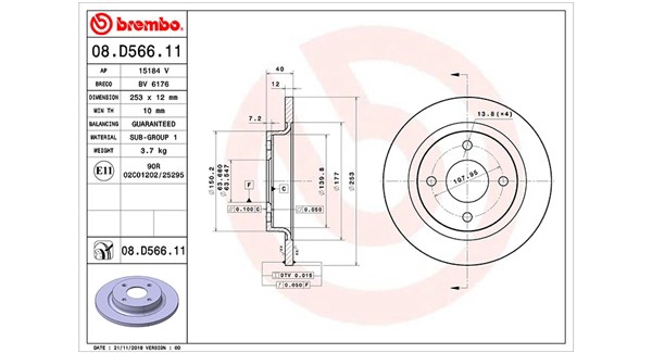 Brake Disc (360406165501)