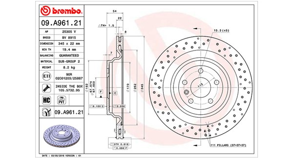 Brake Disc (360406122801)