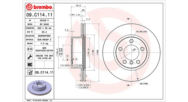 Brake Disc (360406151801)