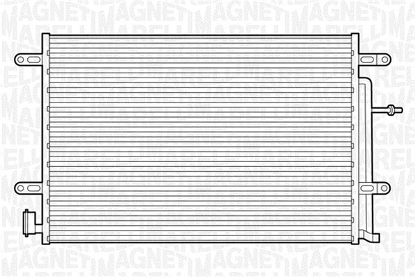 Condenser, air conditioning (350203240000)