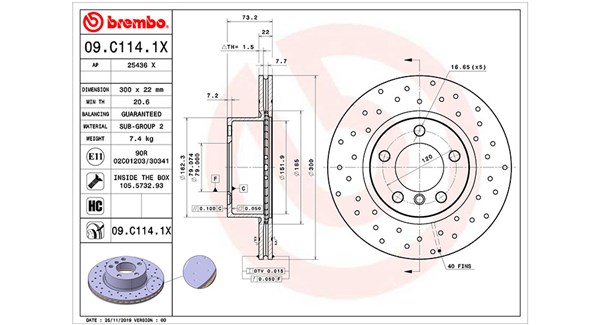 Brake Disc (360406145002)