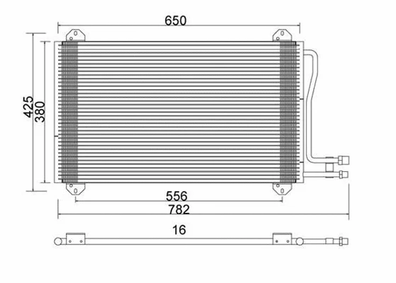Condenser, air conditioning (359003220980)