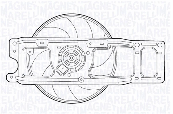Fan, engine cooling (069422535010)