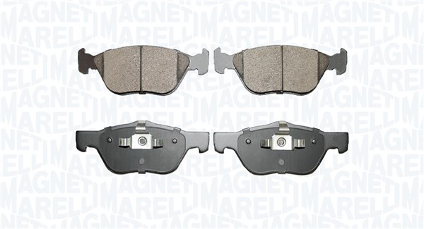 Brake Pad Set, disc brake (363916060893)