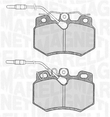 Brake Pad Set, disc brake (363916060167)
