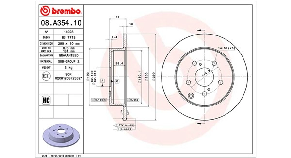 Brake Disc (360406062000)